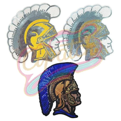 Virginia State University sequins iron on embroidery patches - Clpatch