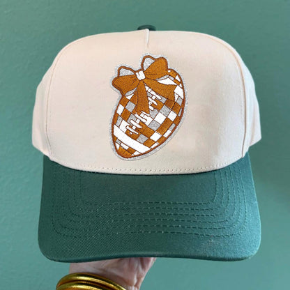 SPORT Football disco bule brown Patches