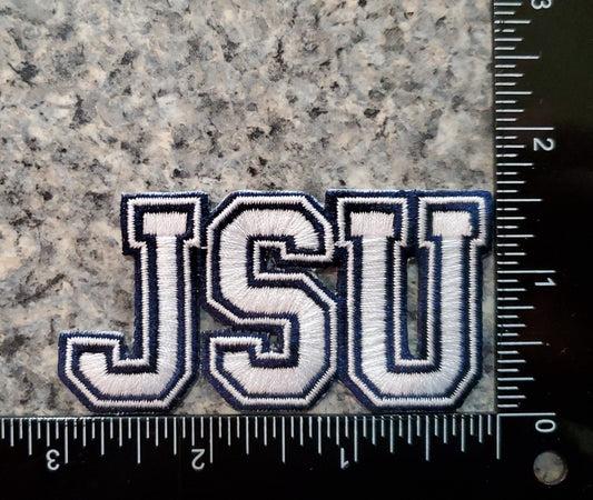 10 pcs NCAA Jackson State Tigers. JSU Vintage Style Patch. HBCU Embroidered Iron On. 3"x1.5"