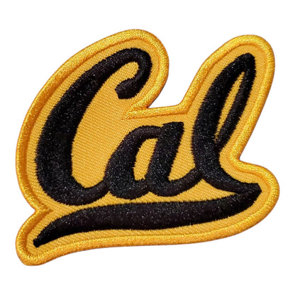 NCAA California Golden Bears Vintage Style Logo Patch. Embroidered. Iron On. 3"x2.5" - Clpatch