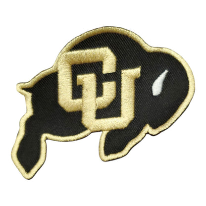 NCAA Colorado Buffaloes Patch. Fully Embroidered. Iron On Backing 3"X2" - Clpatch
