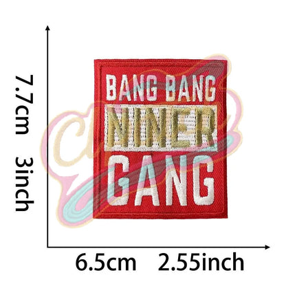 shooting adhesive for hat -jacket embroidery patches - Clpatch