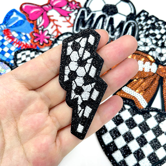 Soccer lightning SPORT Patches