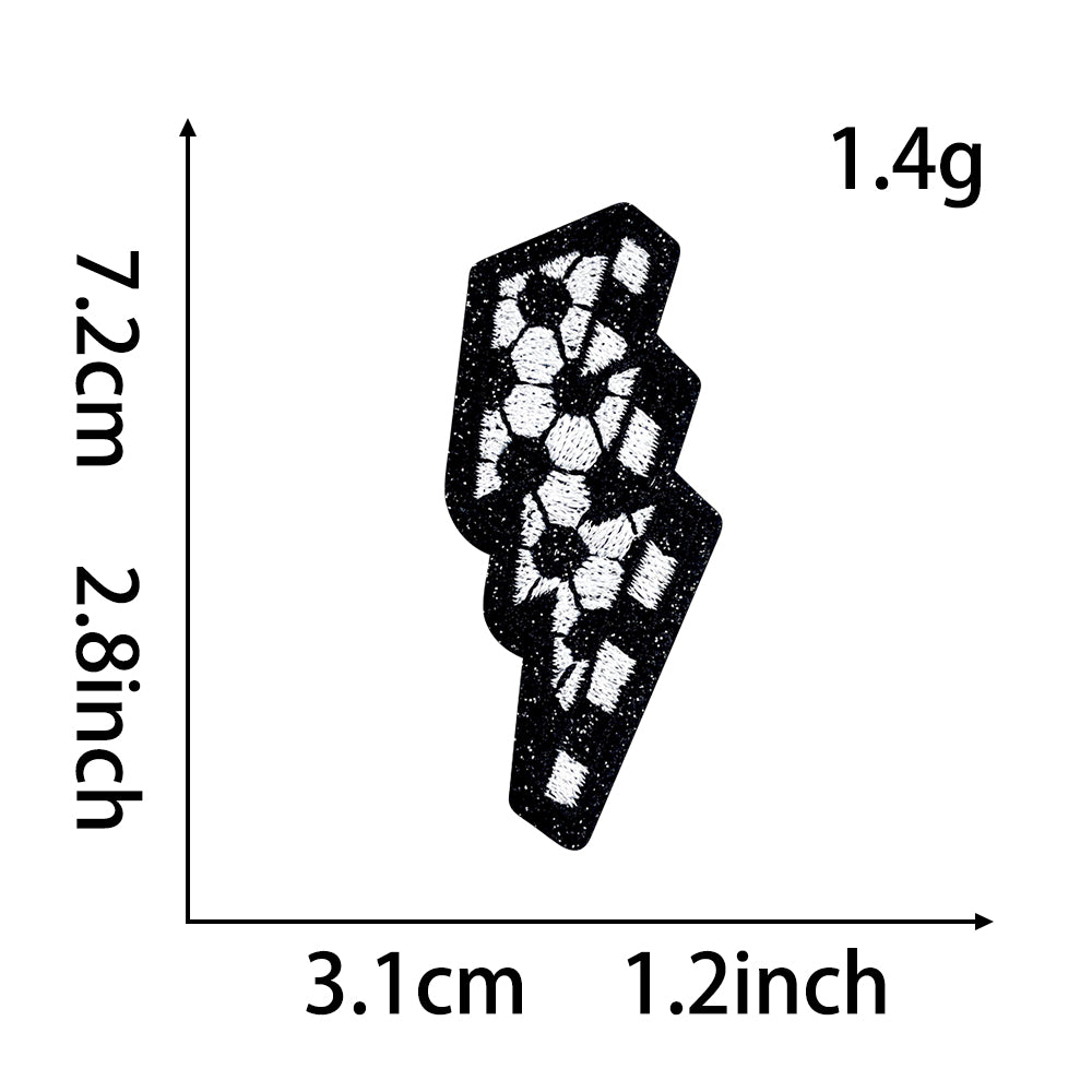 Soccer lightning SPORT Patches