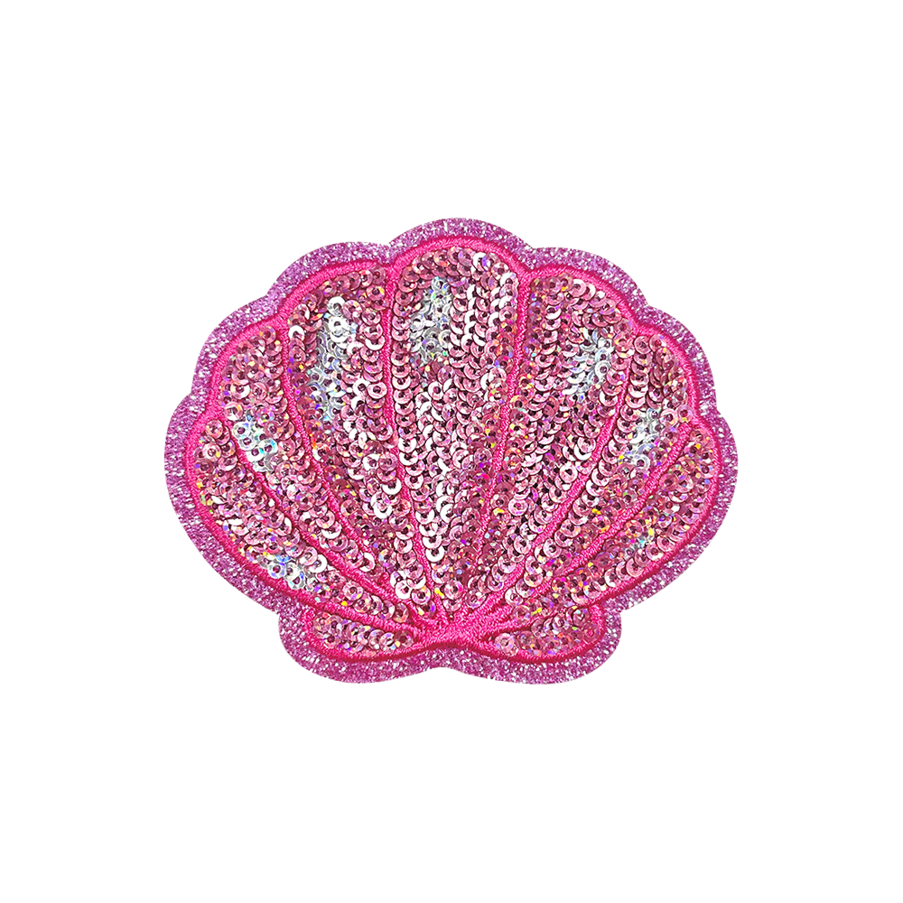 Summer Tropical Sequin Embroidery Patches – Fruit & Drink Iron-On Appliqué